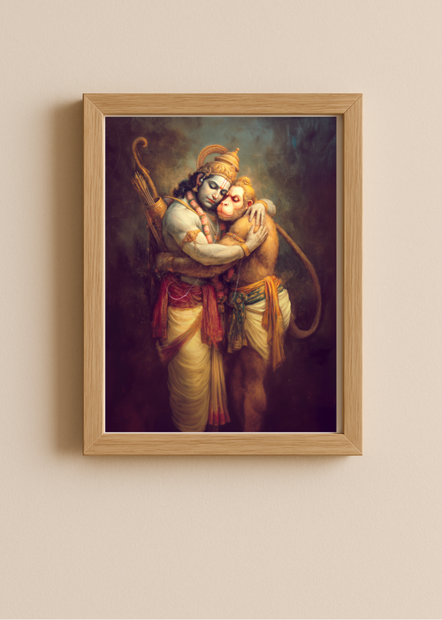 A Divine Hug, A Timeless Bond Photo Frame