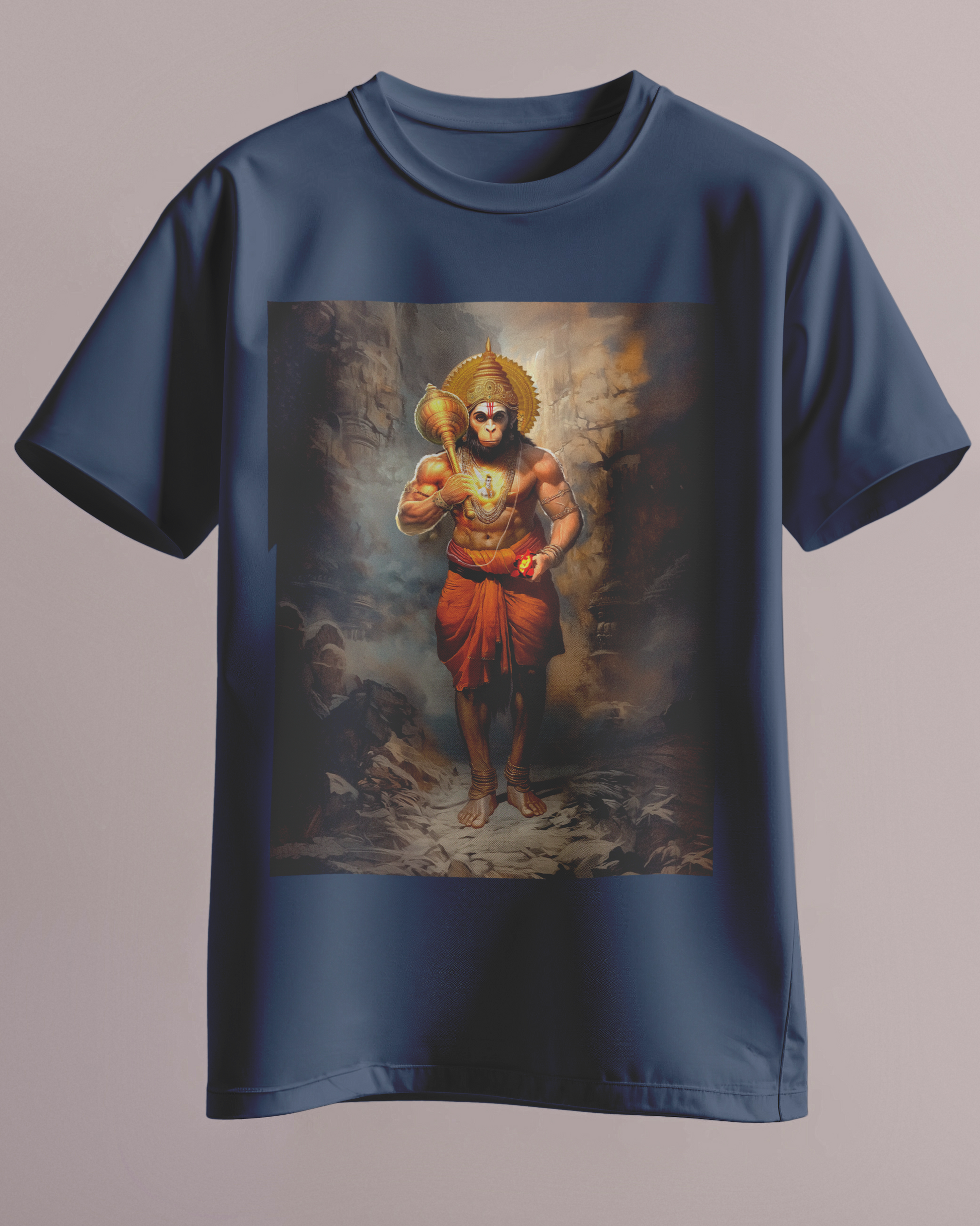 Rama in the Heart – Hanuman Devotion T-shirt